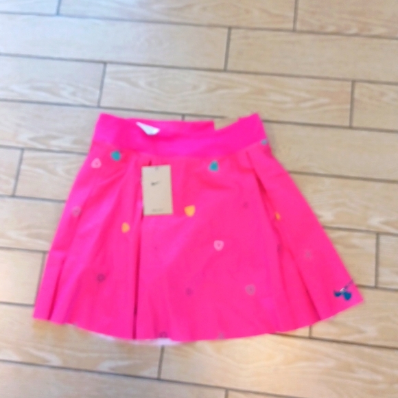 Nike Dresses & Skirts - Nike Hot Pink Pleated Skirt with Multicolor Accents